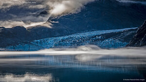 Lamplugh Glacier in Glacier Bay National Park, Alaska