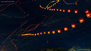 Lantern Festival in Pingxi, Taiwan