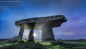 Lanyon Quoit burial chamber, Cornwall, England