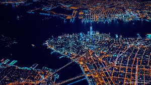 Lower Manhattan in New York City
