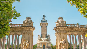 Monumento a Alfonso XII, Parque del Retiro, Madrid