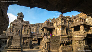 Kailasa Temple, Ellora Caves, Maharashtra