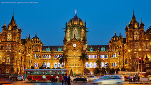 Maharashtra, Mumbai, Victoria Terminus railway station