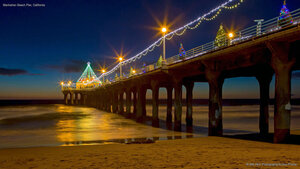 Manhattan Beach Pier, California