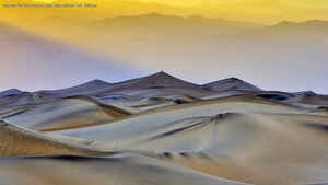 Mesquite Flat Sand Dunes in Death Valley National Park, California