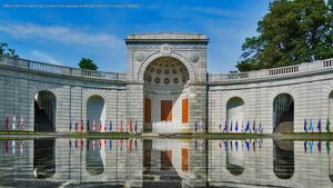 Military Women's Memorial, located at the gateway to Arlington National Cemetery, Virginia