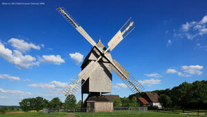 Mühle im LWL-Freilichtmuseum Detmold, NRW