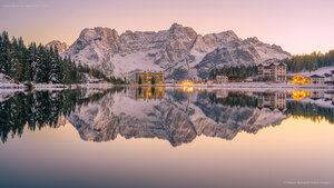 Lake Misurina, Dolomites, Italy