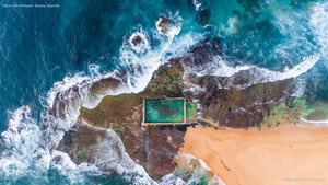 Mona Vale Rockpool, Sydney, Austrália