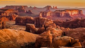 Monument Valley in Arizona and Utah