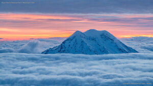 Mount Rainier National Park in Washington state
