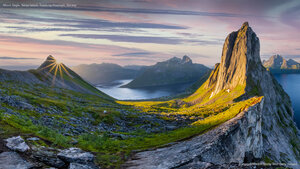 Mount Segla, Senja Island, Troms og Finnmark, Norway
