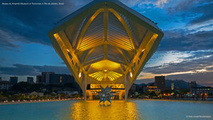 Museu do Amanhã (Museum of Tomorrow) in Rio de Janeiro, Brazil