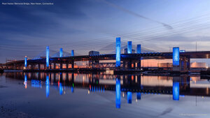 Pearl Harbor Memorial Bridge, New Haven, Connecticut