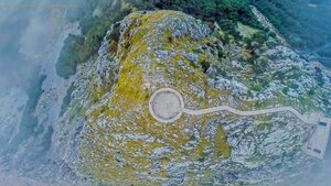 Njegoš' Mausoleum in Lovćen National Park, Montenegro