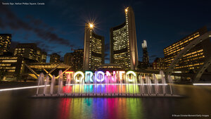 Toronto Sign, Nathan Phillips Square, Canada