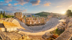 Odeon of Herodes Atticus, Acropolis of Athens, Greece