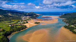 Río Oca, Mundaka, Vizcaya, País Vasco, España