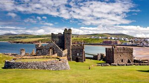 Peel Castle on St. Patrick’s Isle, Isle of Man