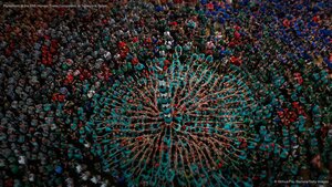 Performers at the 26th Human Tower Competition in Tarragona, Spain