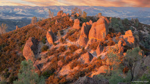 High Peaks Trail in Pinnacles National Park, San Benito County, California