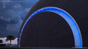 Planetarium at the Bibliotheca Alexandrina, Alexandria, Egypt