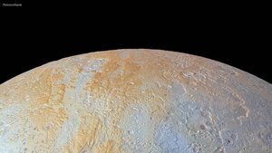 Pluto’s north pole