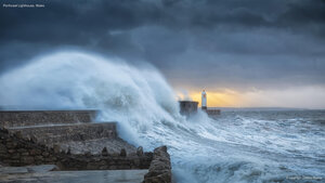 Porthcawl Lighthouse, Wales