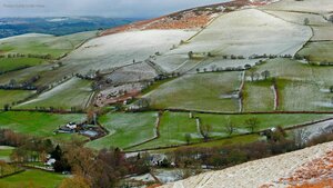 Powys County in Mid Wales