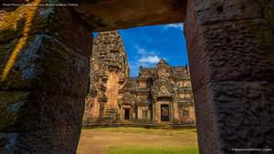 Prasat Phanom Rung temple ruins, Buriram province, Thailand