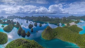 Raja Ampat, an archipelago in Indonesia