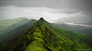 Rajgad Fort near Pune, India