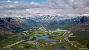 Rapa Valley in Sarek National Park, Sweden
