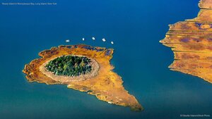 Reedy Island in Moneyboque Bay, Long Island, New York
