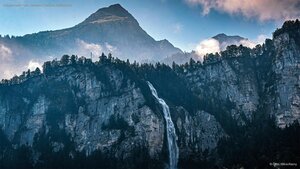 Reichenbach Falls, Bernese Oberland, Switzerland
