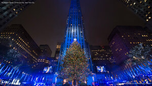 Rockefeller Center Christmas tree, New York City