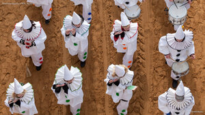Rosenmontagszug in Köln, Nordrhein-Westfalen