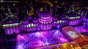 Royal Pavilion Ice Rink in Brighton, England