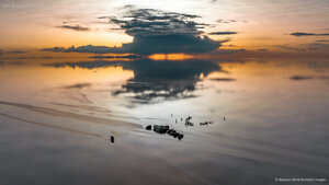 Salar de Uyuni salt flats in Bolivia