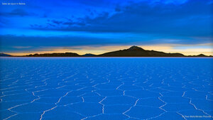 Salar de Uyuni in Bolivia