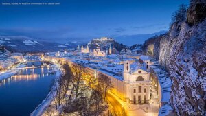 Salzburg, Austria, for the 200th anniversary of the classic carol