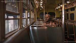 Sculpture at the National Civil Rights Museum in Memphis, Tennessee