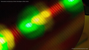 Semiconductor manufacturing at Infineon Technologies in Villach, Austria