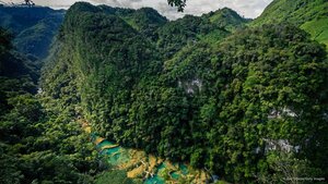 Semuc Champey, a nature park in Guatemala