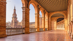 Plaza de España, Seville, Spain