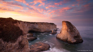 Shark Fin Cove, Davenport, California