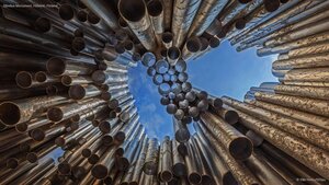 Sibelius Monument, Helsinki, Finland