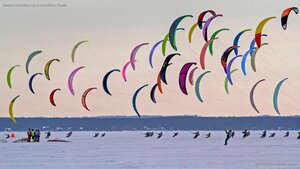 Siberian Snowkiting Cup in Novosibirsk, Russia