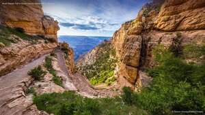 South Kaibab Trail in Grand Canyon National Park, Arizona