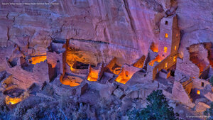 Square Tower House in Mesa Verde National Park, Colorado